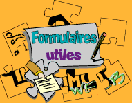 Formulaires utiles pour le grand public !